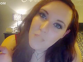 Hottest homemade Smoking, Brunette porn movie