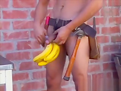 Huge Dick Masturbation