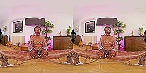 Huge Squirting All Over The Room - Real African Babe Solo with Toys