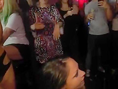 Huge tits babe disgraced in public square