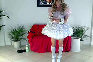Humiliated Sissy Maid Mistress Task