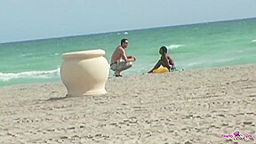 Hung White Guy Picks Up From The Beach To Pound Her Sugar Walls With Mahlia Milian