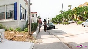 Hung White Guy Picks Up From The Beach To Pound Her Sugar Walls With Mahlia Milian