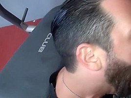Hungry Bottom Gym Fuck