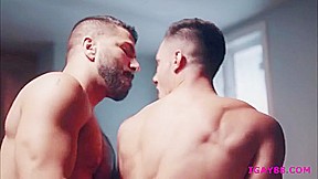 Hunk Guys Adam Ramzi And Tristan Hunterx Steamy Anal Sex