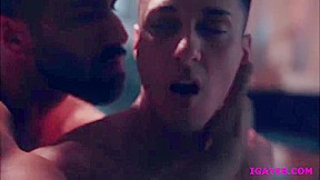 Hunk Guys Adam Ramzi And Tristan Hunterx Steamy Anal Sex