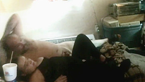Husband and Friend Sport Fuck wife  And takes two inside