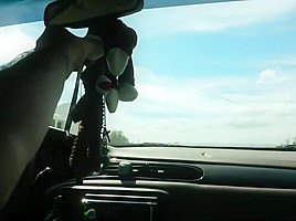 I LEARNED TO DRIVE STICK! PUBLIC ULTIMATE PERFECT HIGHWAY SEX
