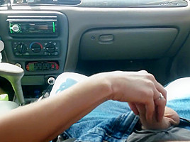 I LEARNED TO DRIVE STICK! PUBLIC ULTIMATE PERFECT HIGHWAY SEX