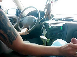 I LEARNED TO DRIVE STICK! PUBLIC ULTIMATE PERFECT HIGHWAY SEX