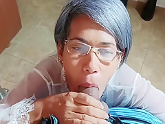 I Love Sucking My Stepbrothers Cock When My Parents Are Home - 100% Spanish