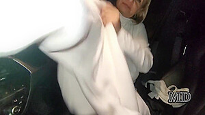 I Picked Up A Beautiful Prostitute With Big Tits On The Street In Winter  Bdsm