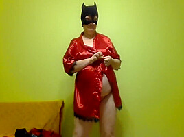 In A Room  Dress-up With Wild Cat