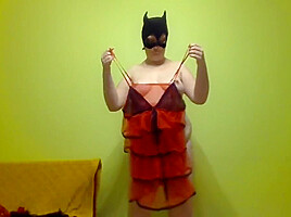 In A Room  Dress-up With Wild Cat
