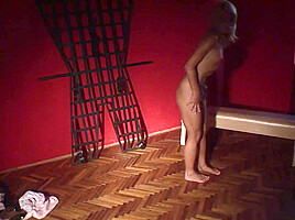 In Next Round Blond Sub Greta Get Whipping By Master Remo - MaledomAustria
