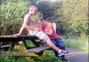 In the woods