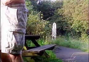 In the woods
