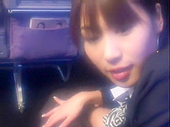 Incredible Japanese chick Ai Kurosawa in Amazing Handjobs JAV movie
