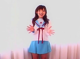 Incredible Japanese model Azuki Tsuji in Exotic Doggy Style, teens 18+ JAV clip