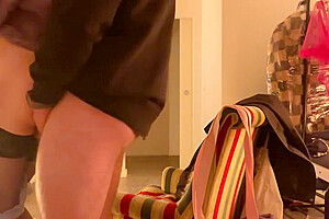 Incredible Porn Video Tranny Stockings Fantastic Show