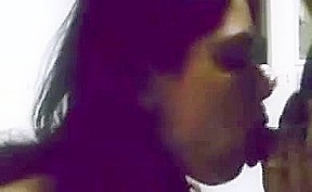 Indian Engulfing Dong With Jizz Flow
