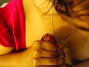 Indian bhabhi erotic blowjob and cum on boobs