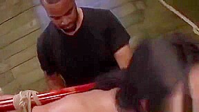 Infirm Hottie Gets Mercilessly Stuffed With Sex Tools