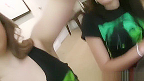 Inked party teen 18+ bounces