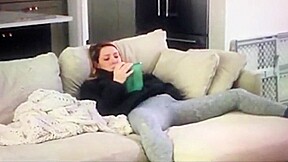Ipad mini mast on couch