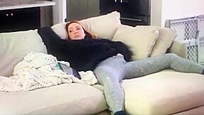 Ipad mini mast on couch