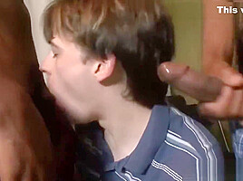 Jansen Shaw Tries Iinterracial Sex With Black Guys