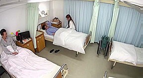 Japanese Cheating Wife Sucks Ill Hubby In Hospital Visit Ends Fucked By Next Bed Patient