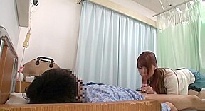 Japanese Cheating Wife Sucks Ill Hubby In Hospital Visit Ends Fucked By Next Bed Patient