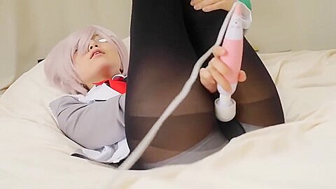 Japanese Cosplayer In Pantyhose - Amateur Sex