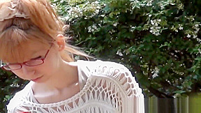 Japanese babe in specs