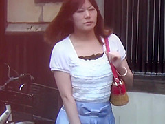 Japanese hos piss outside