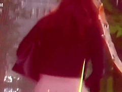 Japanese hos piss outside