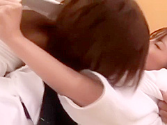 Japanese judo lesson
