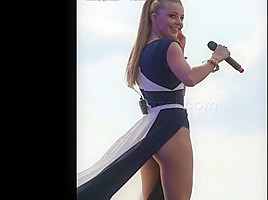 Jerk off challenge to the beat(metronome) with Julianna Karaulova