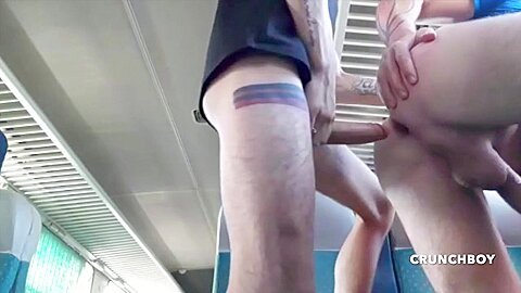 Jess Royan Fucked Bareback In A Train By Straight - JessRoyanXxx