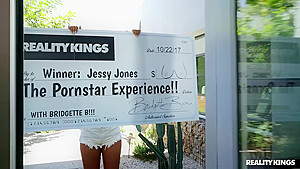 Jessy Wins The Pornstar Xperience Raffle W Bridgette B!