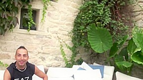 Juan Perez fucked outdoor by bear with XXL cock - CrunchBoy