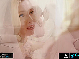 Julia Ann And Carolina Sweets In Gorgeous Bride Fucks Her Sexy Stepmom