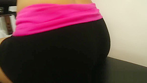 Kiki Daire works out at the gym and on her guy's cock