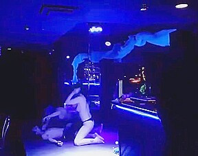 Kira Burn's Show + Maddy Mcenzie and Nina Kush wet t shirt - AD4X