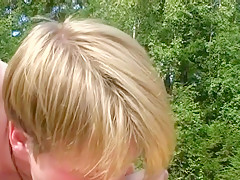 Klark Fucked Outdoors Again