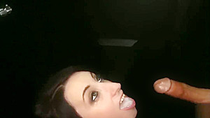 Kristin's Gloryhole Cumshots