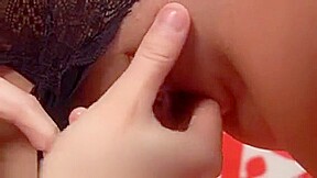 Kylie Starts Softly Rubbing An Ice Cube On Maria's Nipples