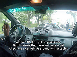 LAW4k  Cop thrusts dick in mouth and then pussy of car stealer