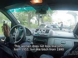 LAW4k  Cop thrusts dick in mouth and then pussy of car stealer